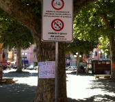 Bojano, Silvestri vieta pallone e bici in piazza. Insurrezione dei bambini